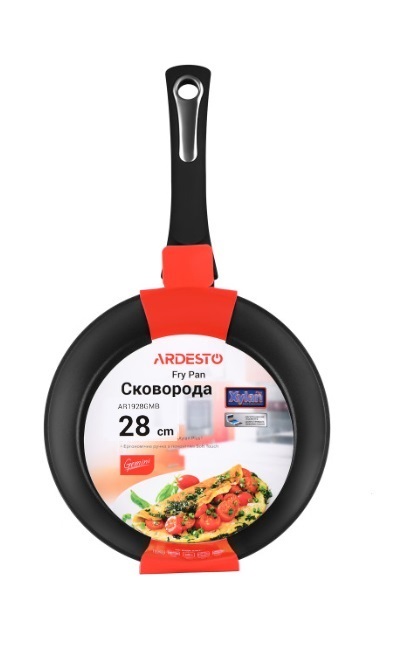 Сковорода Ardesto Gemini Trento 28 см чорна AR1928GMB